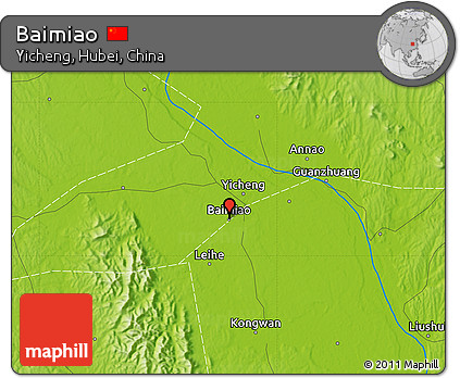 Physical Map of Baimiao
