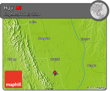 Physical Map of Huji