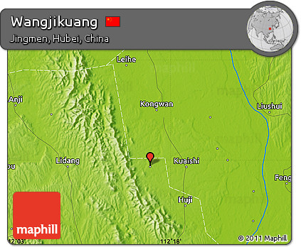 Physical Map of Wangjikuang