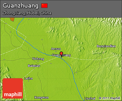 Physical Map of Guanzhuang