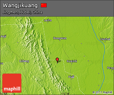 Physical Map of Wangjikuang