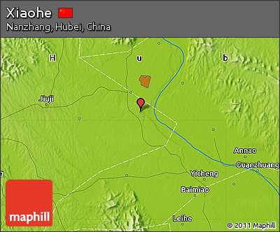Physical Map of Xiaohe