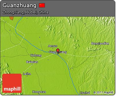 Physical Map of Guanzhuang