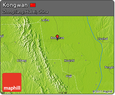Physical Map of Kongwan
