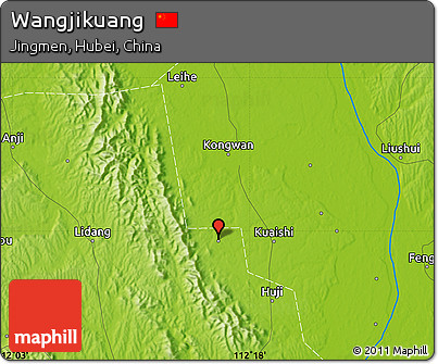 Physical Map of Wangjikuang