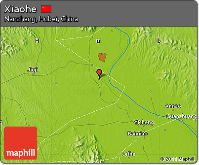 Physical Map of Xiaohe