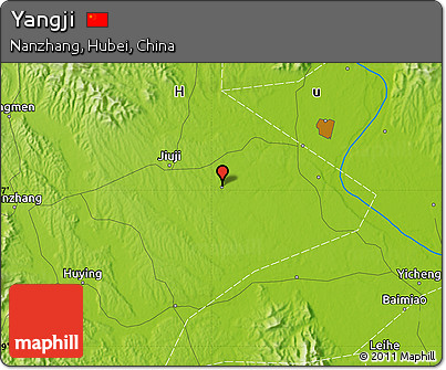Physical Map of Yangji