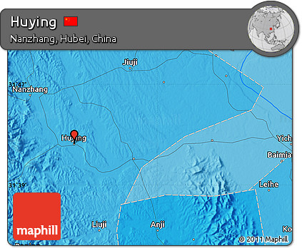 Political Map of Huying