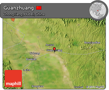 Satellite Map of Guanzhuang