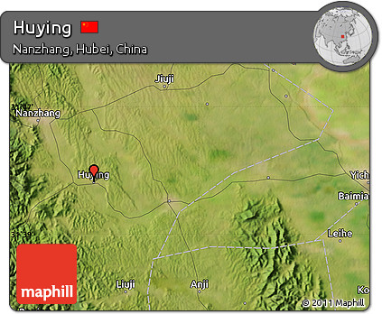 Satellite Map of Huying