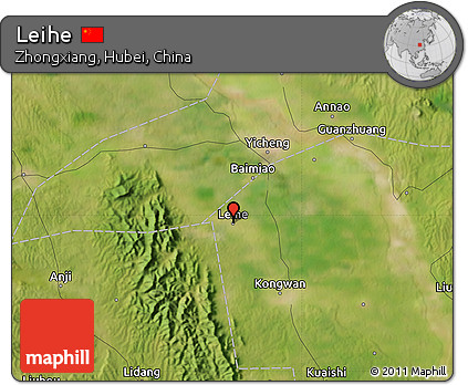 Satellite Map of Leihe