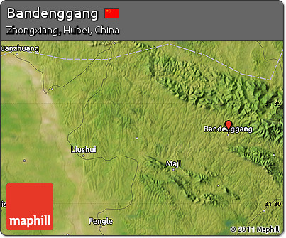 Satellite Map of Bandenggang