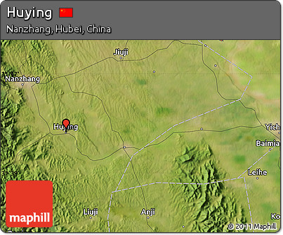 Satellite Map of Huying