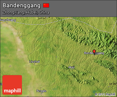 Satellite Map of Bandenggang