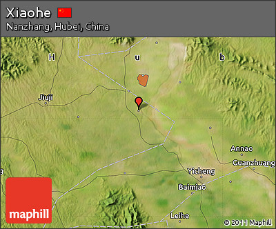 Satellite Map of Xiaohe