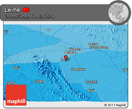 Political Panoramic Map of Leihe