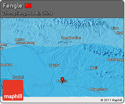 Political Panoramic Map of Fengle