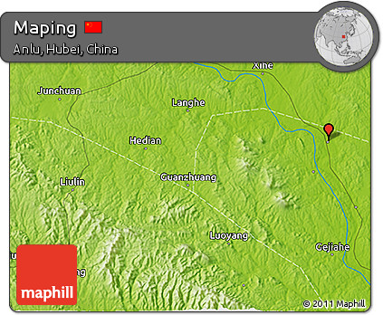 Physical 3D Map of Maping