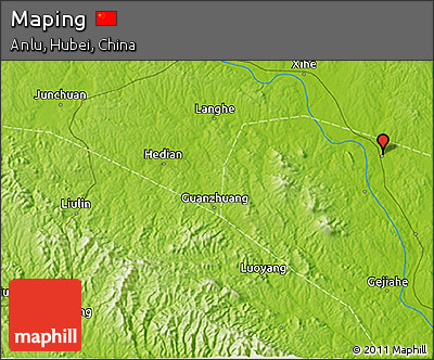 Physical 3D Map of Maping
