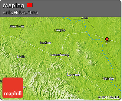 Physical 3D Map of Maping