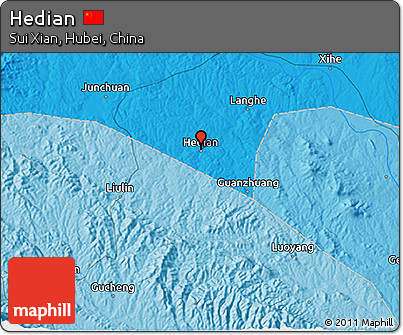 Political 3D Map of Hedian