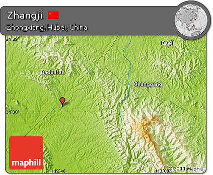 Physical Map of Zhangji