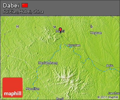 Physical Map of Dabei