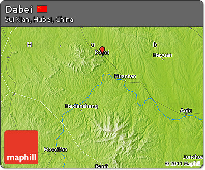 Physical Map of Dabei