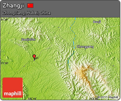 Physical Map of Zhangji