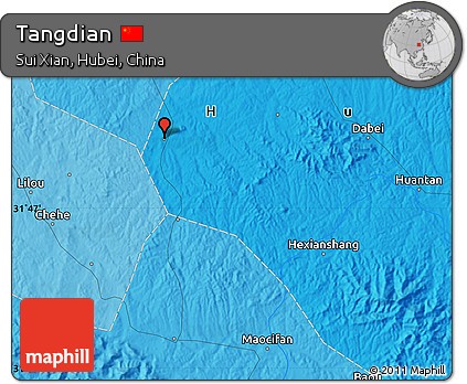 Political Map of Tangdian
