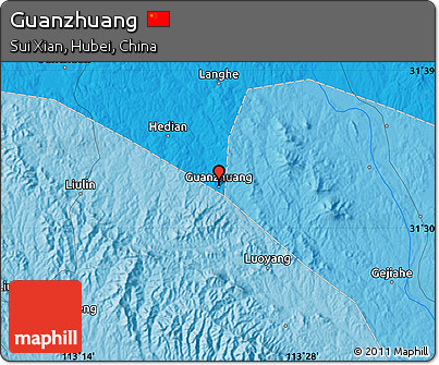Political Map of Guanzhuang