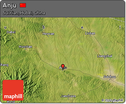 Satellite Map of Anju