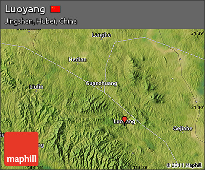 Satellite Map of Luoyang