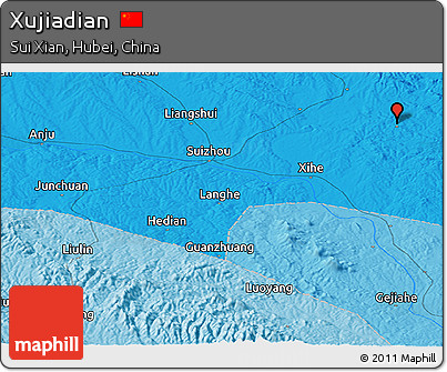 Political Panoramic Map of Xujiadian