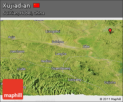 Satellite Panoramic Map of Xujiadian