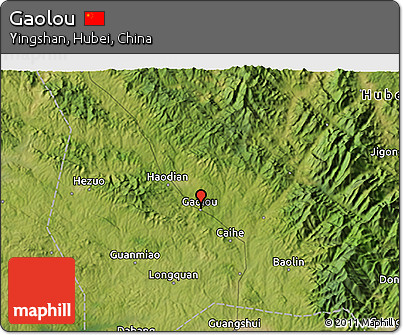 Satellite 3D Map of Gaolou