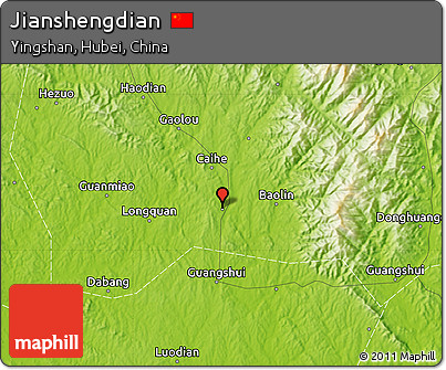 Physical Map of Jianshengdian