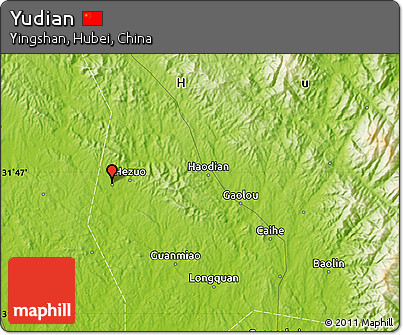 Physical Map of Yudian