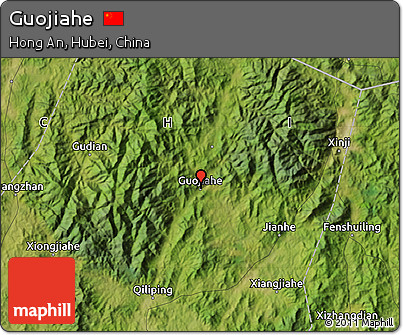 Satellite Map of Guojiahe