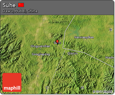Satellite Map of Suhe