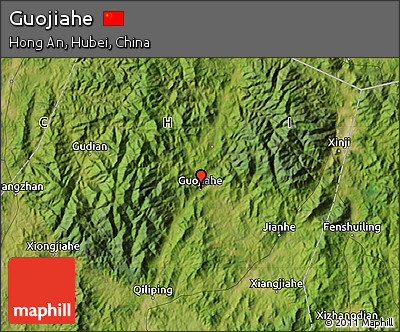 Satellite Map of Guojiahe