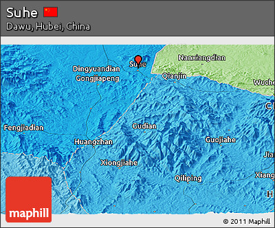 Political Panoramic Map of Suhe