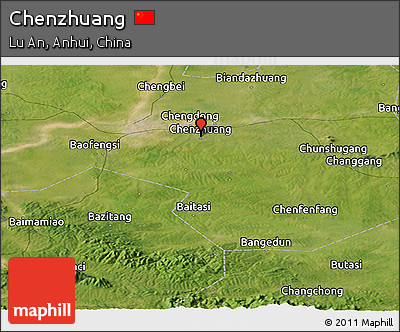 Satellite Panoramic Map of Chenzhuang