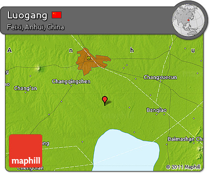 Physical Map of Luogang