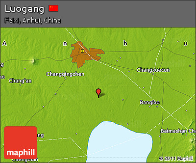 Physical Map of Luogang