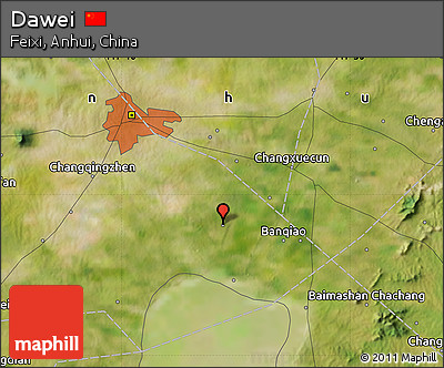 Satellite Map of Dawei