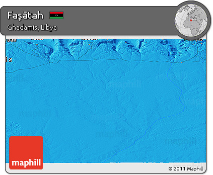 Political Panoramic Map of Faşātah
