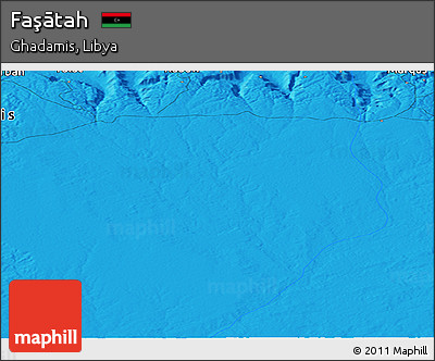 Political Panoramic Map of Faşātah