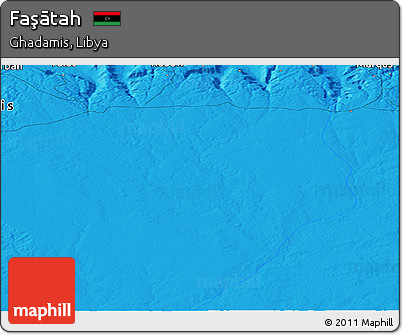 Political Panoramic Map of Faşātah