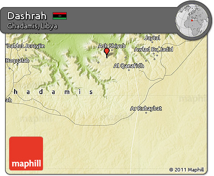Physical Map of Dashrah